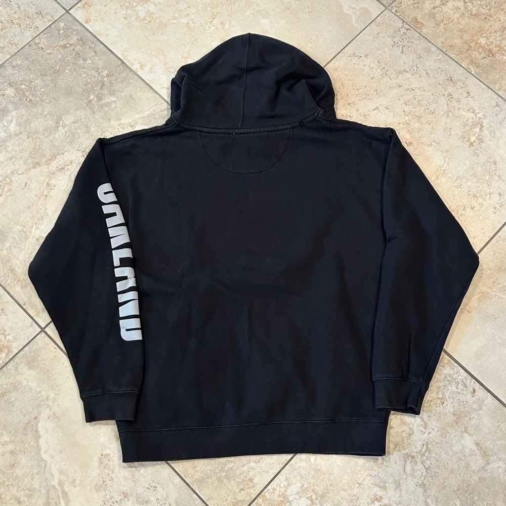 Vintage NFL Oakland Raiders Hoodie Mens XL Black Oakland Sleeve Pullover Y2k - Picture 8 of 9